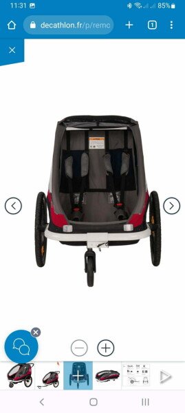 Location remorque vélo image