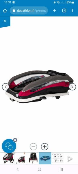 Location remorque vélo image