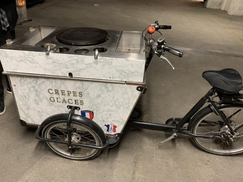 Triporteur crêpe image