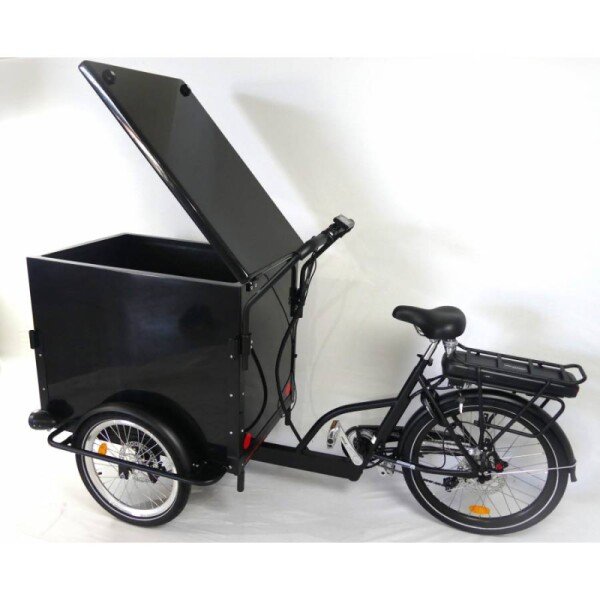 Vélo cargo triporteur électrique image