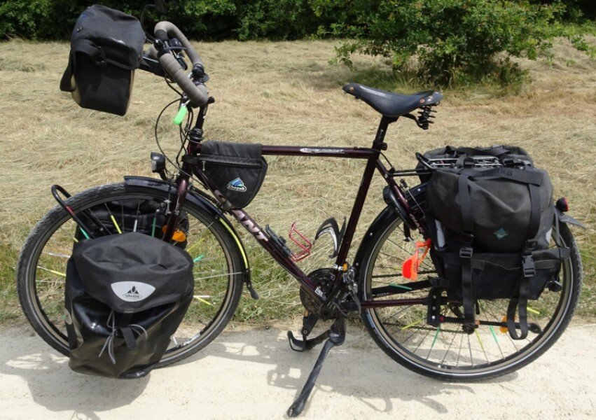 Vélo radonnée voyage image