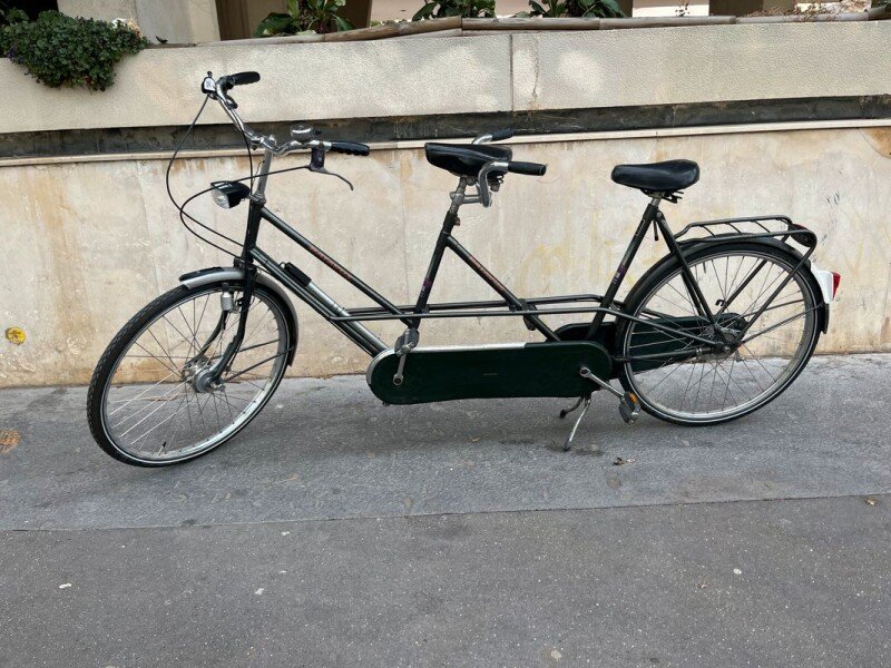Vélo Tandem pour Adulte. Prix indiqué est pour 1/2 journée (20€ la demi-journée). image