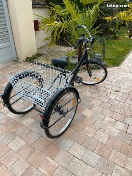 Tricycle pour handicapé avec 7 vitesses. Prix indiqué est pour 1/2 journée (15€ pour la demi-journée). image