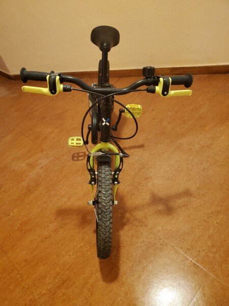 Vélo enfant 4-6 ans 105-120CM BTWIN 500 DARK HERO 16"" image