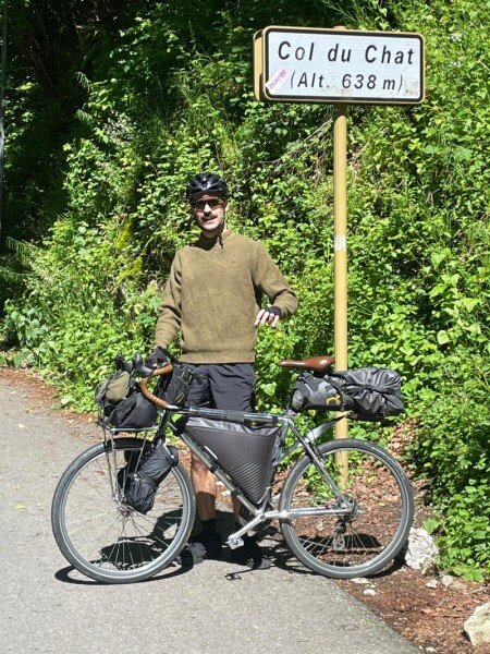 Velo gravel randonneuse image