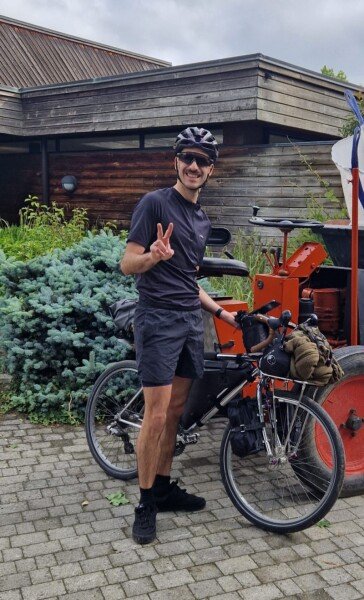 Velo gravel randonneuse image