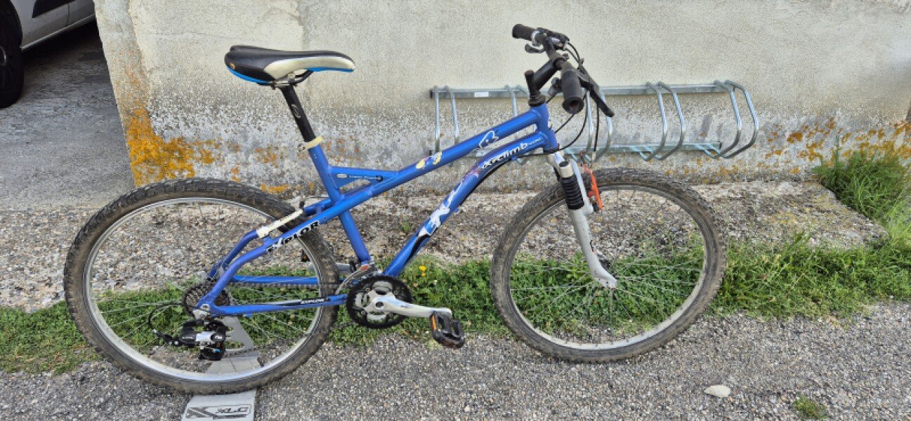 VTT loisirs 26 pouces en alu bleu image