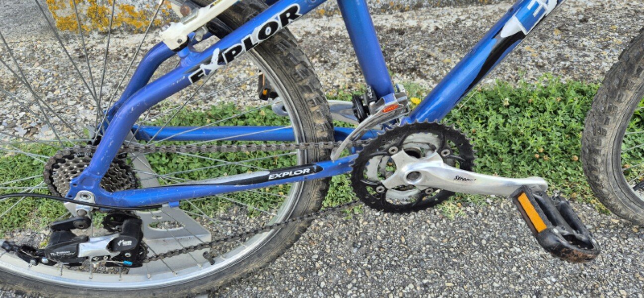 VTT loisirs 26 pouces en alu bleu image