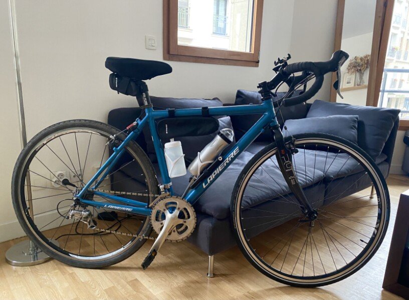 Location vélo Gravel Lapierre avec sacoches image