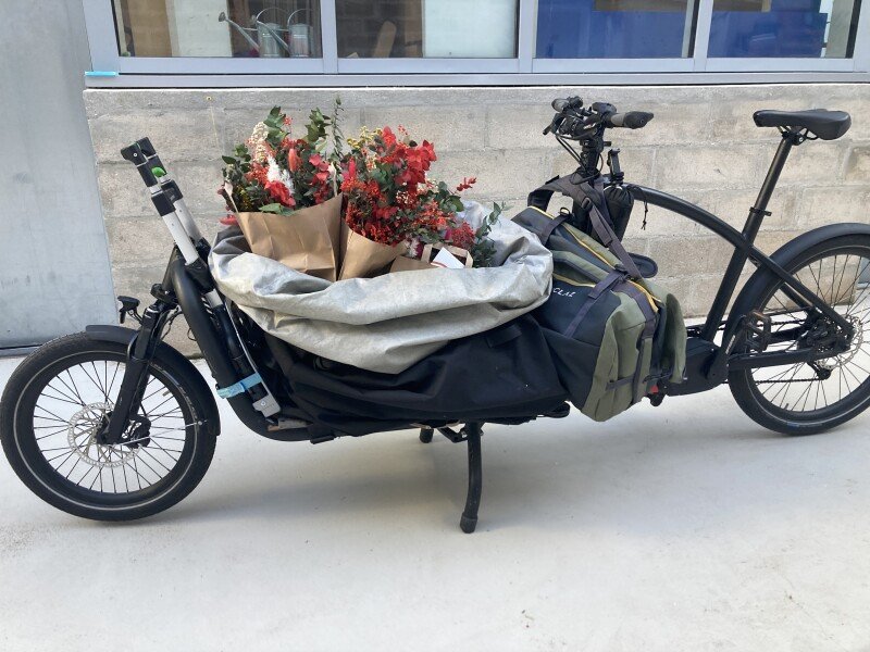 Location vélo cargo utilitaire Douze Cycles - Biporteur électrique image