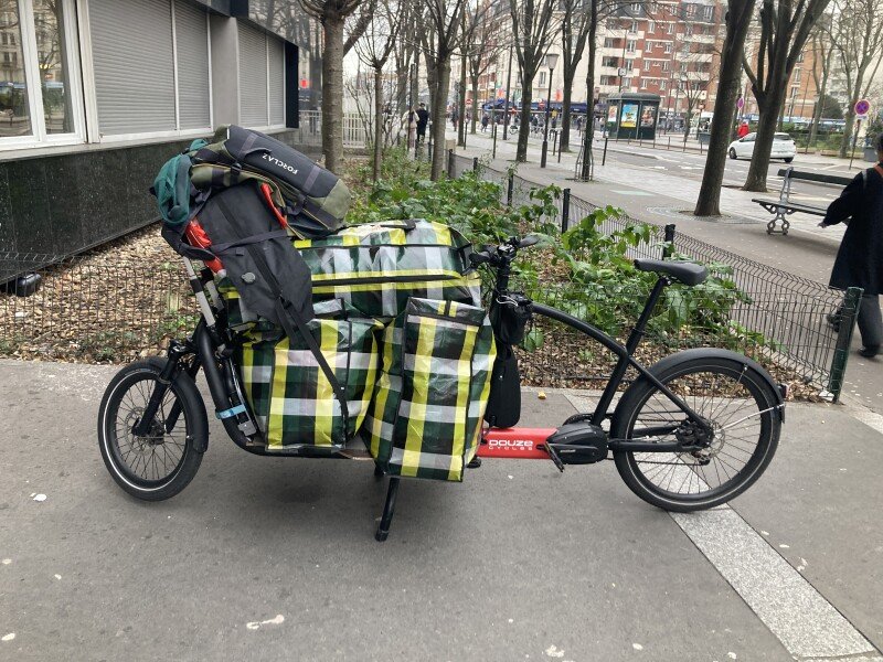 Location vélo cargo utilitaire Douze Cycles - Biporteur électrique image