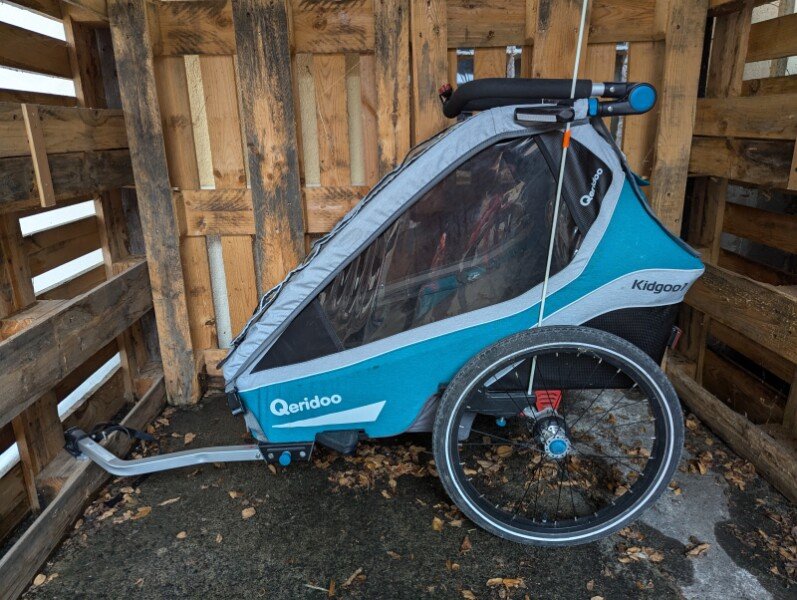 Remorque vélo Qeridoo 1 place image
