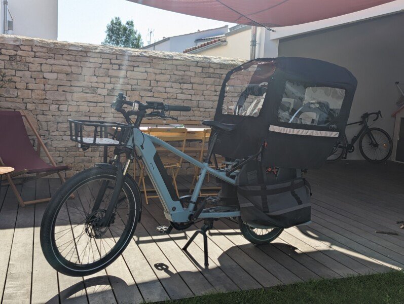 🚲 Longtail électrique Decathlon R500 disponible à la location 🚲 image