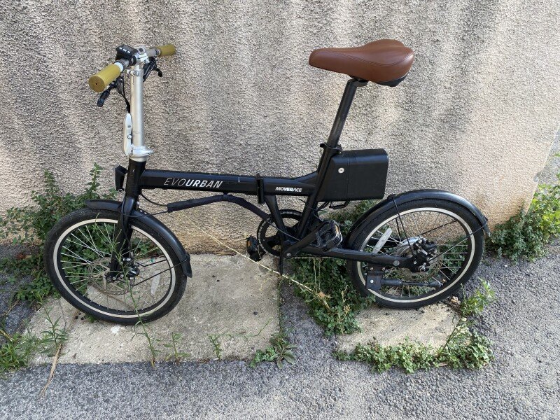 Vélo électrique pliable image