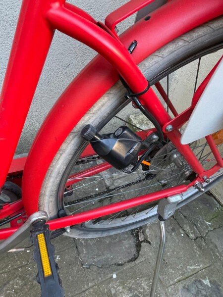 Vélo Femme Rouge Orangé image