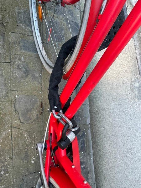 Vélo Femme Rouge Orangé image