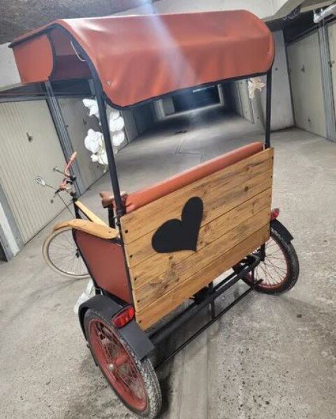 Tuk tuk ou Vélo taxi, Prix indiqué est pour une 1/2 journée (35€ la demi-journée) image