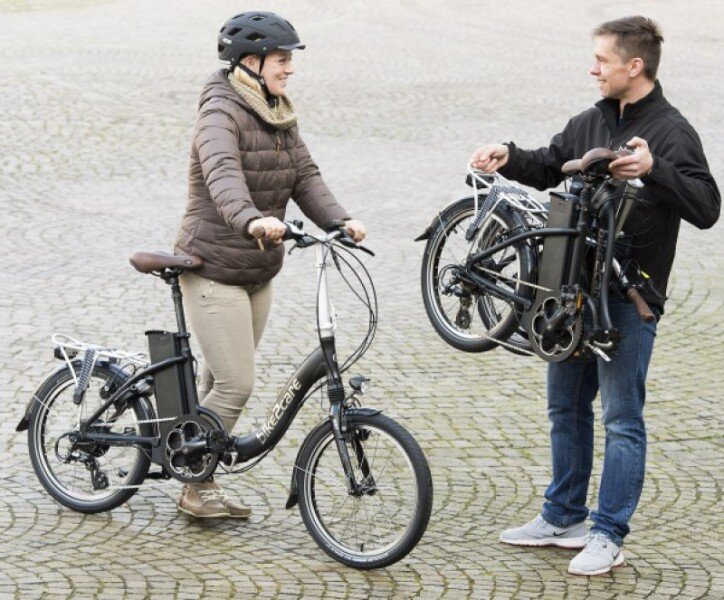 Vélo électrique pliant image