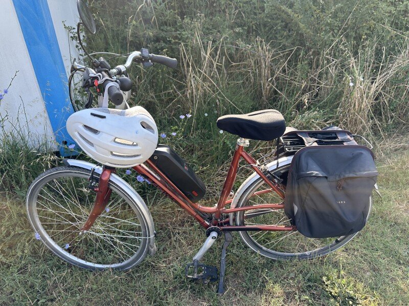 Vélo électrique hollandais image