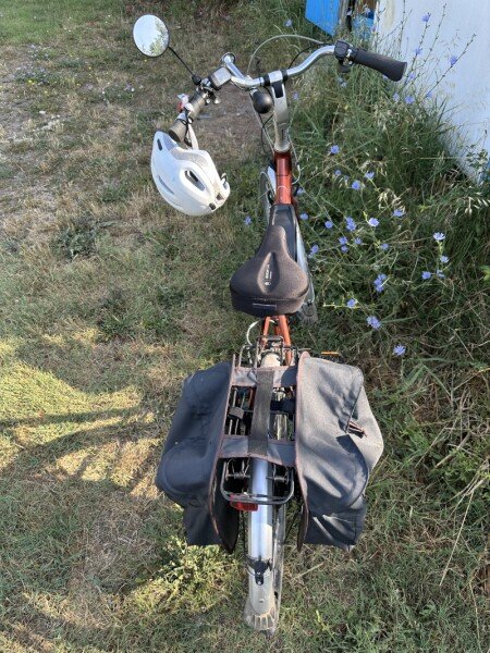 Vélo électrique hollandais image