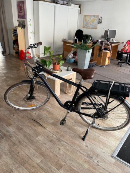 Velo de ville et tout chemin image