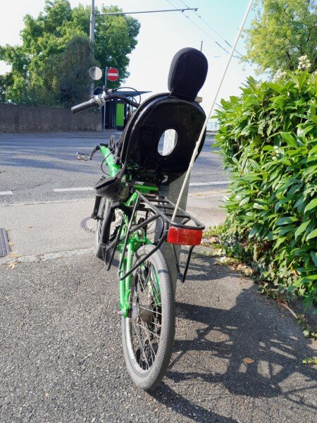 vélo couché pliable image