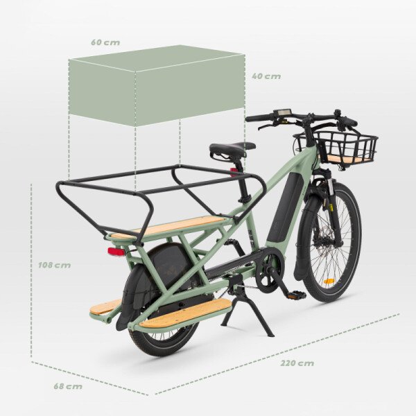 BTWIN Cargo VELOCARGO LONGTAIL R500 ELECTRIQUE image