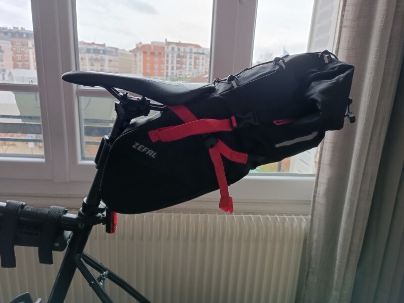 Location sacoches de vélo, selle et guidon image