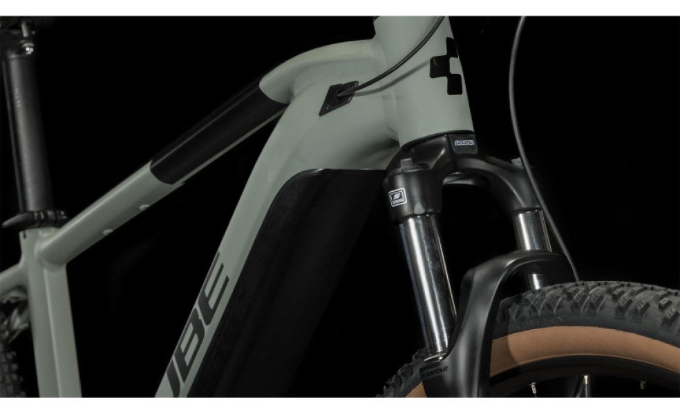 VTT electrique semi rigide balade Batterie 500Wh - taille M image