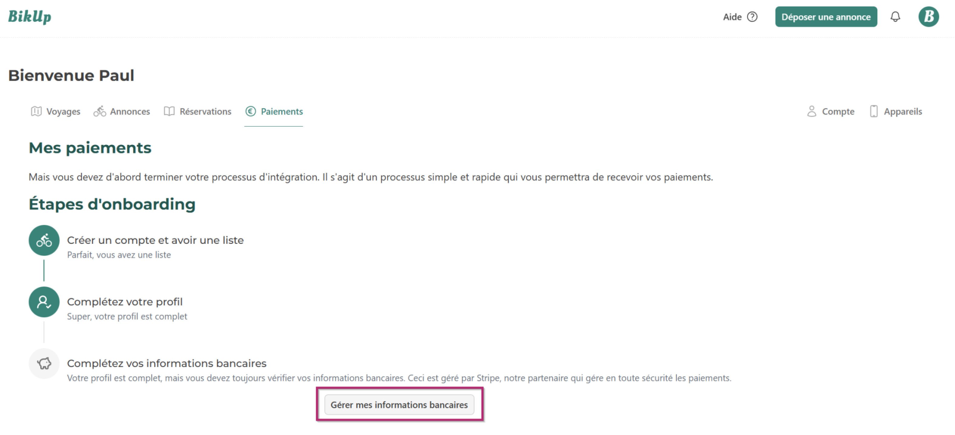 Gagner de l'argent en louant son vélo