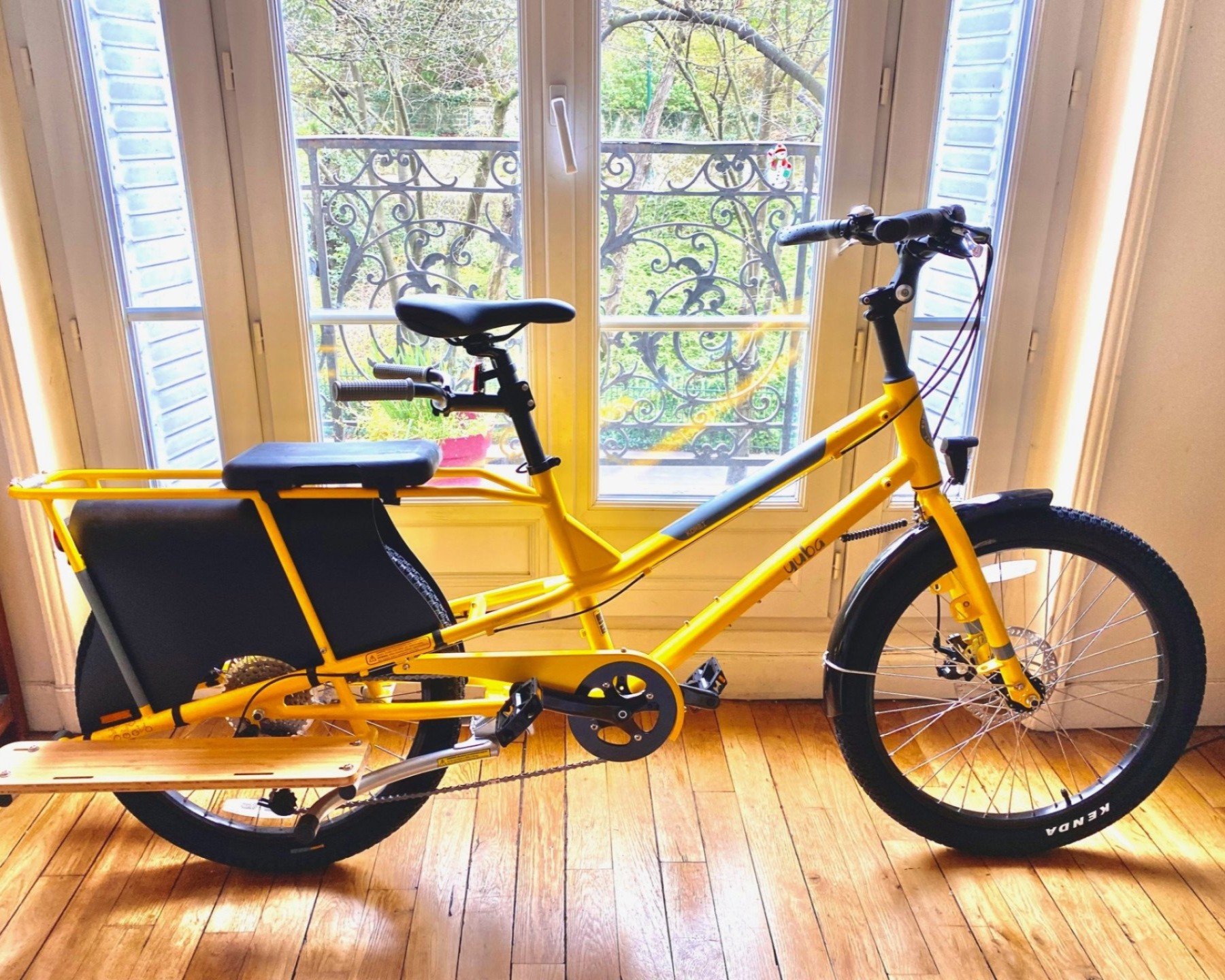 Location vélo longtail à Paris