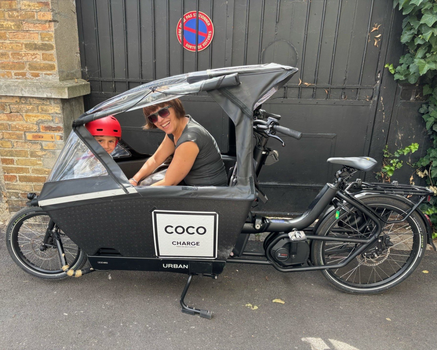 Location vélo cargo biporteur à Paris