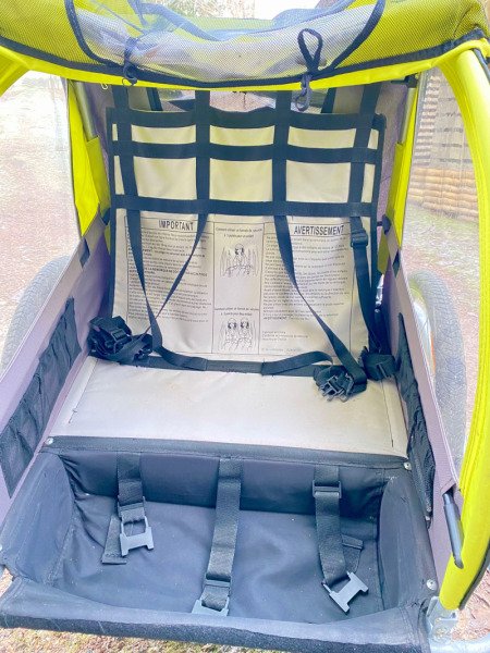 Location Remorque pour 2 enfants - poids max 40 kg image