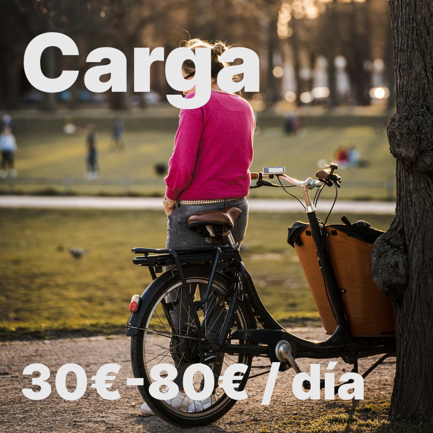Alquiler bicicleta cargo