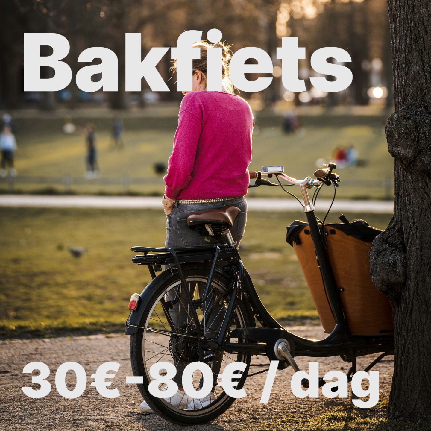 Bakfiets verhuur