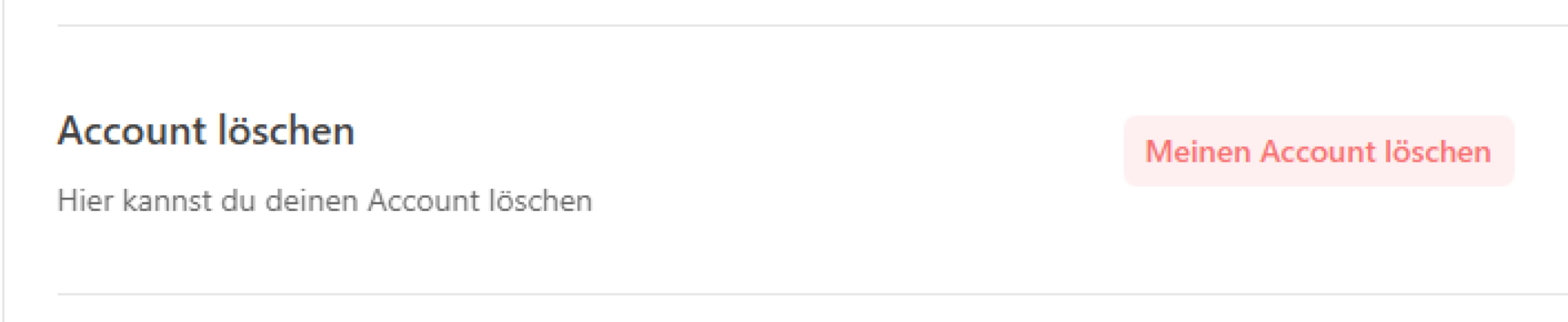 BikUp-Konto löschen