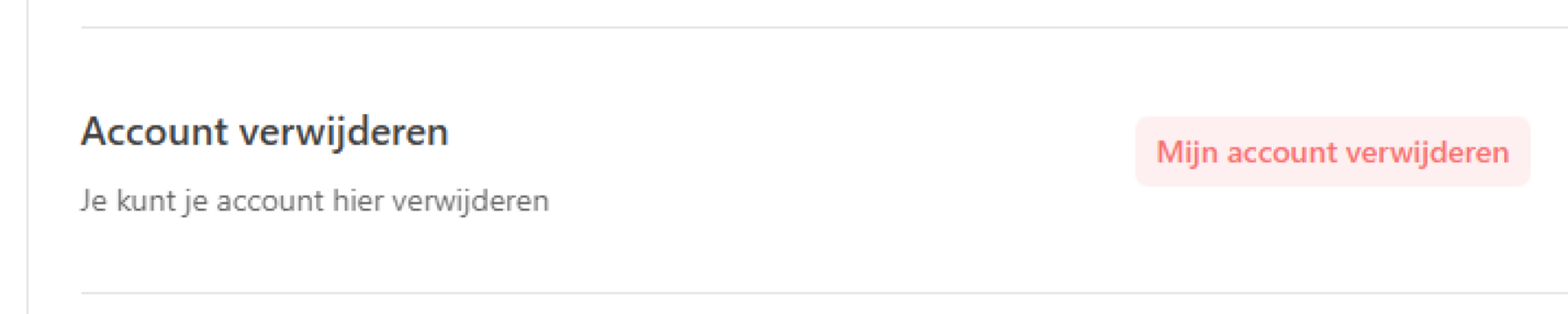 BikUp-account verwijderen