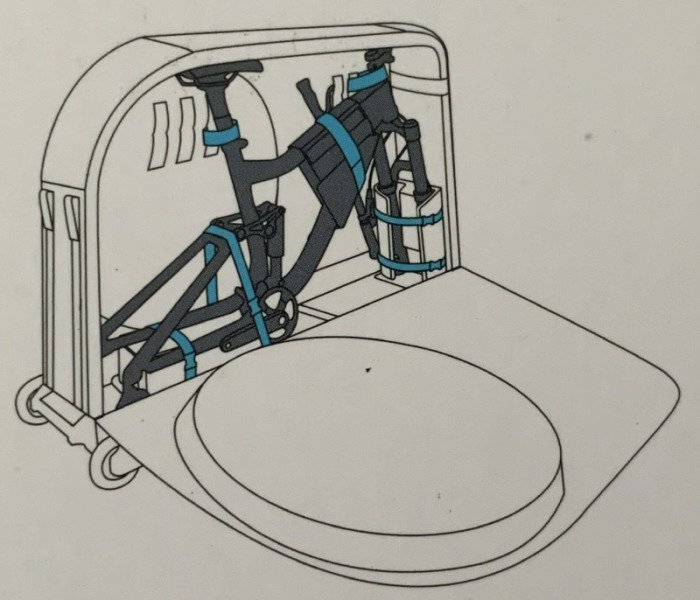 Housse de transport pour vélo Evoc image