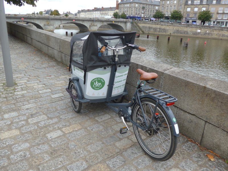 Triporteur Babboe Curve Mountain électrique image