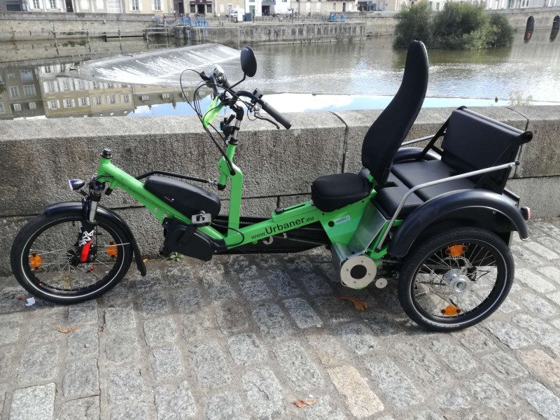 Tricycle urbain ou vélo de randonnée image