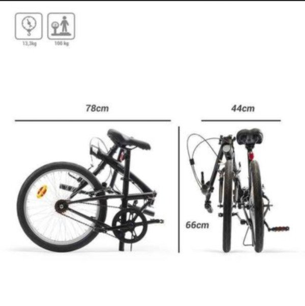 Vélo pliable à louer image