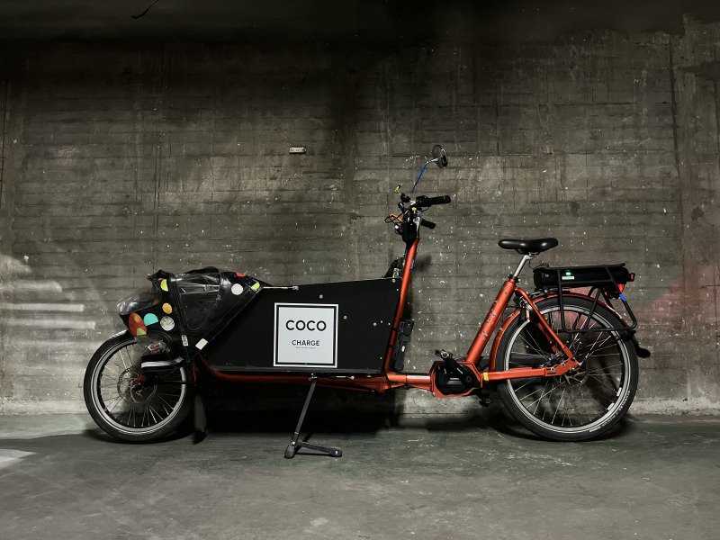 Promotion de location vélo cargo électrique BAKFIETS modèle classique image