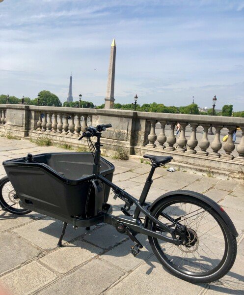 Vélo Cargo électrique de la marque Cube image