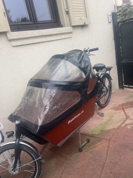 Vélo cargo familial Bakfiets image