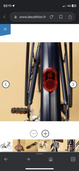 Vélo récent à louer mensuellement image