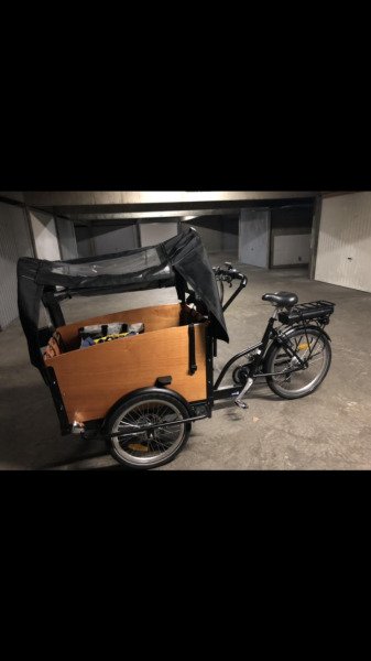 Triporteur pour des sorties en famille, adapté aux animaux ! image