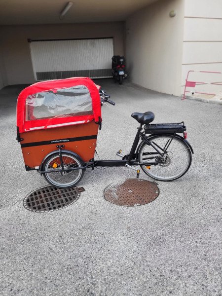 Triporteur Cargo Babboe Amsterdamair Disponible image