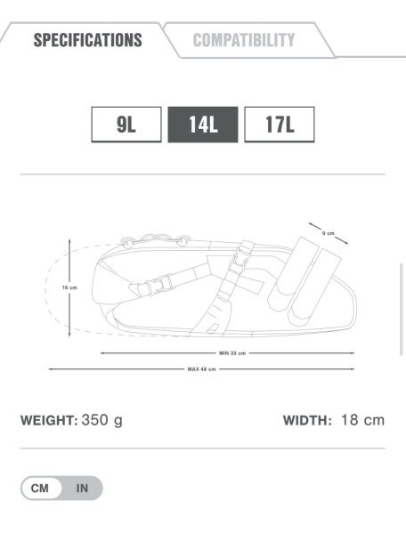 Vermietung von 2 Apidura-Bikepacking-Taschen image