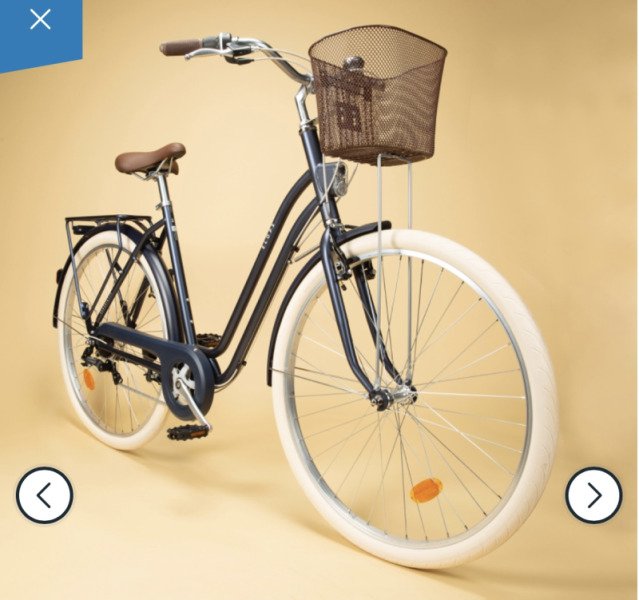 Vélo urbain taille M image