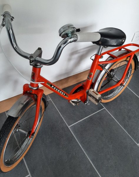 Vintage-Kinderfahrrad für 4- bis 6-Jährige image